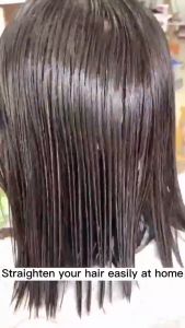 Sikat Perm Krim Ubat Pelurus rambut Straightening Krim Local Seller mudah digunakan Pelurus Rambut Pengikat permanent berkesan Effective Easy straight Hair Straightening Cream Hair Rebonding Cream Comb Straight 180ml