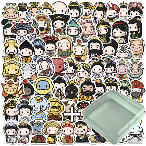 Q Version Journey to the West Character Stickers Cartoon Cute Tang Monk Kids Stickers Decorative Small Pattern Journal Material DIY