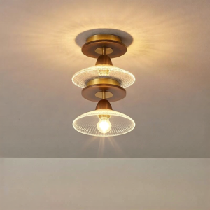 XUNZE | Luxury French Vintage Petal Ceiling Light