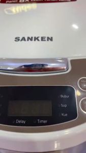 Sanken Rice Cooker Digital / Magic Com Digital 1.8 Liter 6 In 1 - SJD5000 - FREE ONGKIR Jabodetabek