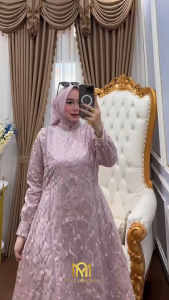 ZIFA FASHION // COD // ERIKA DRESS KATBOL TERBARU // GAMIS KATBOL TERBARU // LD 110CM PB 135CM SIAP KIRIM // FASHION MODIS TRENDY 2025 // *MN