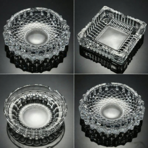 Creative Simple Glass Ashtray Large