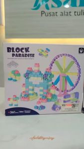 Mainan Balok Susun Edukasi Anak Bayi DIY Brick Block Bricks /Mainan anak Block paradise Brick set/mainan edukasi anak balok blok bongkar pasang block edukasi paradise