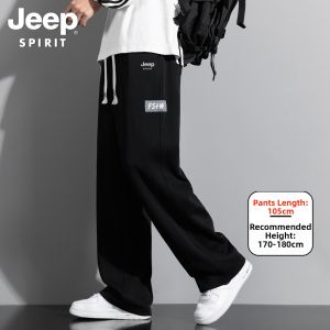 JEEP SPIRIT | Slim Tall Youth Spring Autumn Casual Sport Pants