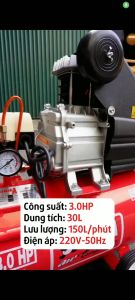 Máy Nén Khí Có Dầu Panda 3.0 - 3.5HP 30L máy nén khí mini may nen khi 100% dây đồng