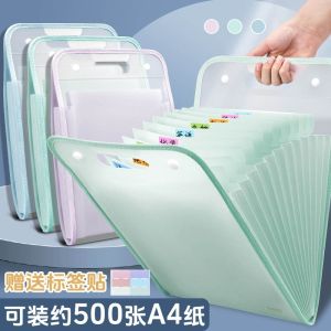 Túi Đựng Tài Liệu A4 Dung Tích Lớn Túi Đựng Bài Kiểm Tra Cầm Tay Túi Đựng Tài Liệu Xếp Ly Cho Học Sinh Tiểu Học Túi Đựng Tài Liệu