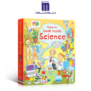 milumilu Look Inside Science Usborne Parent child Interactive English early education picture book
