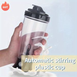 Coffee Cup With Lid Electric Self Stirring Leak Proof and Portable Shaker Water Bottle Coffee Milk Mixing Mug Home Smart Mixer