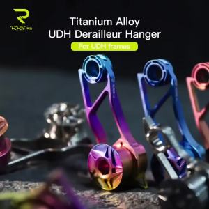 XMSJ | RRSKIT Bicycle Titanium Alloy UDH Frame Rear Derailleur Hanger Bike UDH Rear Derailleur Tail Hook Universal Derailleur Hanger