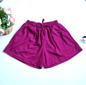 CELANA HOTPANTS KULOT KNIT HORNET WANITA DEWASA / CELANA HOTPANTS REMAJA DEWASA