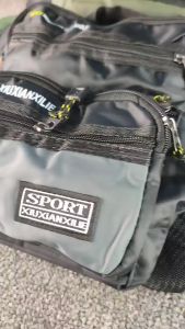 Tas punggung pria wanita nilon waistbag pria wanita tas running gym WB 114