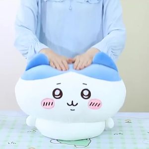 Kawaii Chiikawa Plush Doll Usachi Hachiware Self-deprecating Bear Plush Pillow Soft Stuffed Cushion Collectible Gift