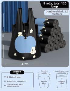 ReeDoon | Heavy Duty Kitchen Handled Garbage Bags