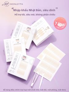 MONLEYTA | Miếng dán mắt đôi Invisible Natural No Trace cho phụ nữ của nhãn hiệu Monleyta Miếng dán mắt đôi chuyên dụng cho da khô và da chảy xệ
