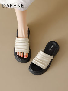 Daphne | Height-Increasing Thick Sole Slippers Female Summer Wear