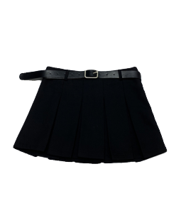 Cca Advanced College Style Mini Skirt Pure Desirable Spicy Girl Versatile Half-length Skirt Short Skirt with Belt Included