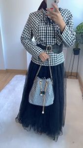 [Basica Moda] 9811 Rok Tutu Wanita Panjang Long Skirt Tile Furing Import 01