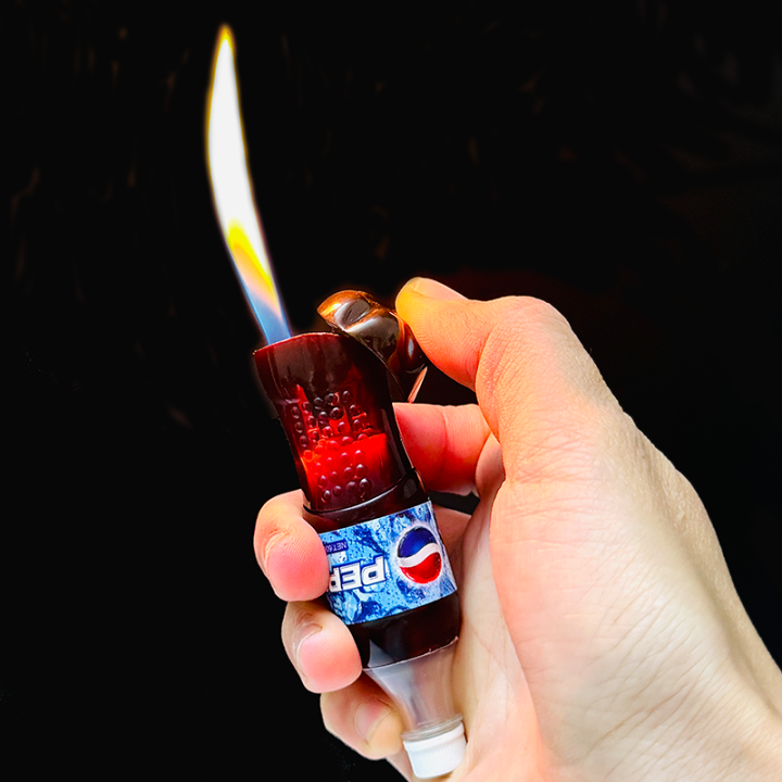 BẬT LỬA HÌNH CHAI NƯỚC NGỌT PEPSI MINI - (XÀI GAS) | Lazada.vn