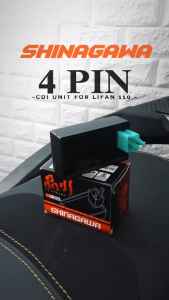 Shinagawa 4-Pin CDI Unit for Lifan 110 Engines LF110 High-Performance Plug & Play DC Ignition