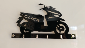 key holder click/3mm acrylic laser cut