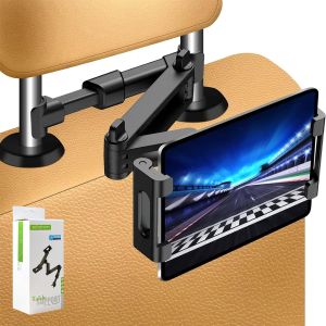 Newest Car Tablet Holder Back Seat Headrest Mount For iPad Air Mini Pro 4-13 Inch 360 Rotation Rear Pillow Phone Clamp Stand