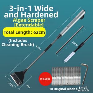 YAFENG | Algae Removal Fish Tank Cleaner Non Scratch