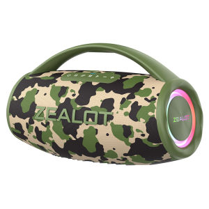 Zealot | Loa Bluetooth Zealot-S97 80W - Loa Không Dây Di Động Có Đèn RGB Nhiều Màu Sắc Âm Thanh Mạnh Mẽ Kèm Tay Cầm Lý Tưởng Cho Tiệc Tùng Và Cắm Trại