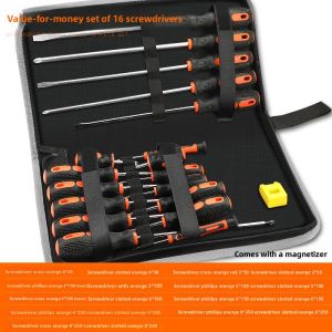 MONLEYTA | High Hardness Large Size Phillips Screwdriver Set German Precision Small Size Magnetic Tool Kit Cr-V Alloy Steel