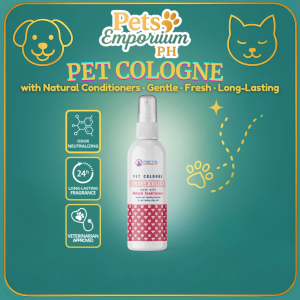 Pets Emporium PH Pet Cologne Pink Sakura Kiss Premium Perfume Spray for Dogs Cats 𝐋𝐨𝐧𝐠-𝐋𝐚𝐬𝐭𝐢𝐧𝐠 Fresh