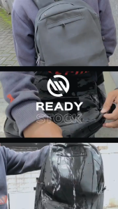TAS RANSEL EXCLUSIVE BACKPACK PREMIUM QUALITY WATERPROOF LAPTOP - TAS SEKOLAH / KULIAH / KERJA
