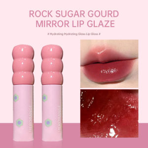 **【COD】Cermin Wajah Air Glasir Lip Glaze Pelembab Glasir Bibir Water Gloss Lip Balm-💞Margot**