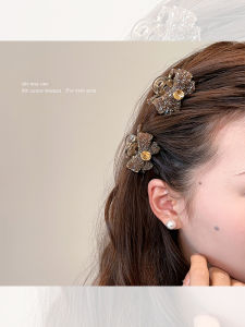 กิ๊บติดผมสไตล์เจ้าหญิงขนาดเล็ก 2025 กิ๊บติดผมแบบมีหาง ครึ่งผม ปมผีเสื้อ ปมโบว์ หน้าม้า สไตล์เกาหลี แฟชั่นใหม่