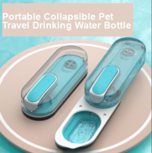 Portable Collapsible Pet Travel Drinking Water Bottle
