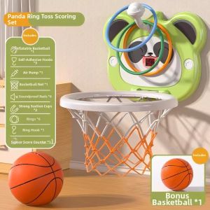 BABYSHOME | Indoor Silent Basketball Hoop Toy