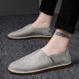 NUDANLAI | Trendy Easy-On Mens Casual Leather Shoes