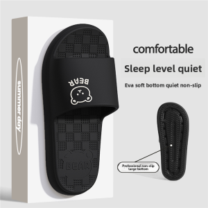 MONLEYTA | Silent EVA Slippers For Men And Women Summer Indoor Home Bathroom Anti-Slip Soft Bottom Odor Resistant Bath Slippers