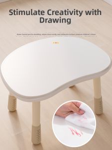 YOUDIANNIU | Adjustable Childrens Study Table