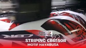 Stiker Striping Cbr 150r CBU THAILAND Variasi HAYABUSA