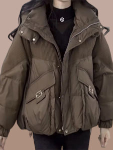 Shalldoer | Winter Short Loose Thick Warm Hooded Cotton Jacket