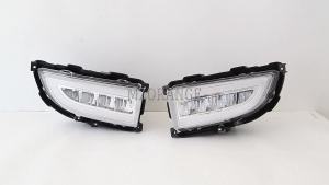 LED DRL for Mitsubishi Lancer 2004 2005 2006 Daytime Running Light Headlight LED Fog Lights Fog Lamp Front Bumper Fog Light wire