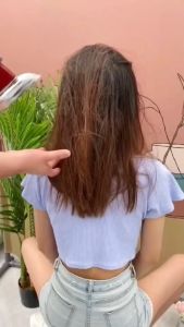 Gratis Ongkir - SISIR CATOKAN RAMBUT Sisir Pelurus Rambut Hair Straghtener Curler 2in1 Pelurus RambutDan Pengeriting Anion Pemanas Listrik Serba Guna Tidak Akan Melukai Rambut Anda