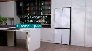 HISENSE 4DOOR REFRIGERATOR RQ-648N4AWU/WHITE