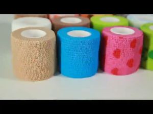 FINGER TAPE / WRIST TAPE 5 CM X 4.5 M PERBAN ELASTIS TAPPING OLAHRAGA