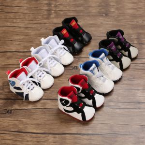 White casual baby shoes for boys and girls soft soled first toddler shoes trainers baby baptism shoes