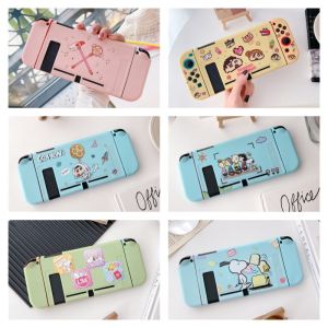Case For Nintendo Switch /Switch OLED/Switch Lite Soft TPU Split Protective Case Cover Cartoon Anti-Scratch Casing Nintendo Switch/Switch OLED/Switch Lite Case