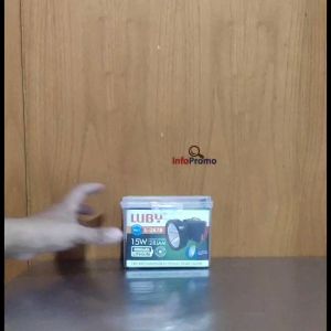 Luby Senter Kepala LED 15 Watt L-2878 Cahaya Putih Waterproof Rechargeable 4000mAh