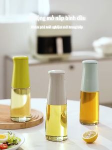 Chai Đựng Dầu Ăn Nước Tương Nước Mắm Nắp Đậy Tự Mở Thông Minh 500 ML