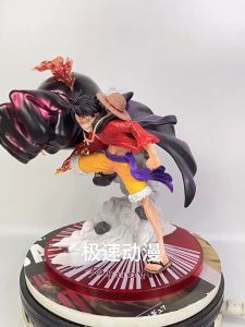 One Piece: Monkey D Luffy Ghost Island Fist 3rd Gear PVC Action Figure (25 cm High)
