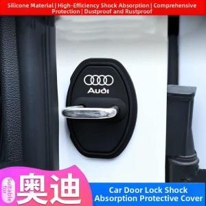 Audi Door Lock Cover Vibration Protection Silicon
