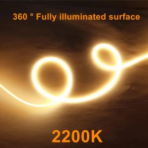 New 12V 600 460mm LED Flexible Ultra Slim Filament Spiral Bulb 2200K Filament Retro Edison Bulb Parts Light Strip Decoration